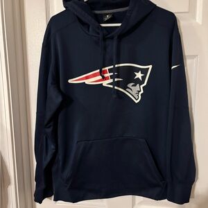 Nike Navy Blue Hoodie with Logo LIKE NEW